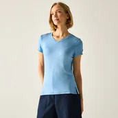 Koszulki i topy damskie - Regatta Koszulka damska Elkie Niebieski, Rozmiar: 38 - miniaturka - grafika 1