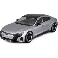 Samochody i pojazdy dla dzieci - Audi Rs E-tron Gt Silver 1:18 Bburago, Bburago - miniaturka - grafika 1