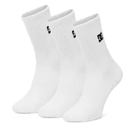 Skarpetki męskie - Skarpety DC AS_DC_01W_SS25 (3-PACK) Biały - miniaturka - grafika 1