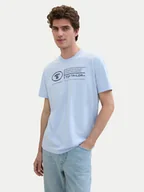 Koszulki męskie - Tom Tailor T-Shirt 1035611 Niebieski Regular Fit - miniaturka - grafika 1