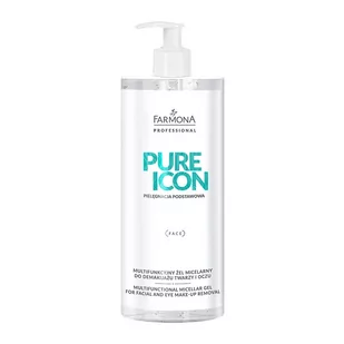 Farmona Professional Multifunkcyjny żel micelarny do demakijażu twarzy i oczu Farmona Pure Icon 500 ml - Żele do mycia twarzy - miniaturka - grafika 1