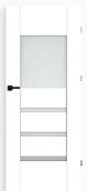 Drzwi wewnętrzne - Dre Drzwi Wewnętrzne Przylgowe Z Szybą Vico 2 Biel Alpejska - miniaturka - grafika 1