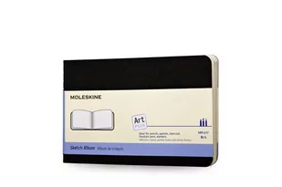 Moleskine Art Plus ARTSKA2 szkicownik w miękkiej czarnej okładce, gramatura 120 g kieszonkowy ARTSKA2 - Podobrazia, bloki, papiery - miniaturka - grafika 3