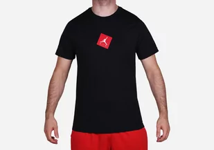 Nike Air Jordan Sportswear Hbr Air Jumpman Tee Black - Koszulki męskie - miniaturka - grafika 1