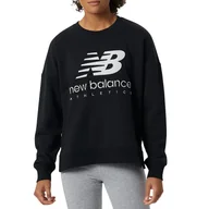 Bluzy sportowe damskie - Bluza New Balance WT21500BK - czarna - miniaturka - grafika 1