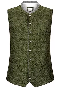 Stockerpoint Męska kamizelka Valentino do stroju ludowego, zielony, 50 - Garnitury - miniaturka - grafika 1