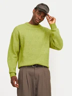 Swetry męskie - Jack&Jones Sweter Rollie 12215468 Zielony Relaxed Fit - miniaturka - grafika 1