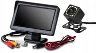 Kamery cofania - Monitor Wyświetlacz 4,3'' LCD Z Kamerą Cofania 170 Stopni Regulowany - miniaturka - grafika 1