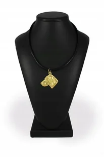 Wyżeł Weimarski Weimaraner Naszyjnik na rzemieniu - Naszyjniki - miniaturka - grafika 1