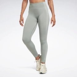 REEBOK - DAMSKIE LEGGINSY - YOGGA HR SEAMLESS TIGHT HT6164 ZIELONE