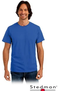 T-shirt męski STEDMAN ST2000 niebieski (XXL) - Odzież robocza - miniaturka - grafika 1