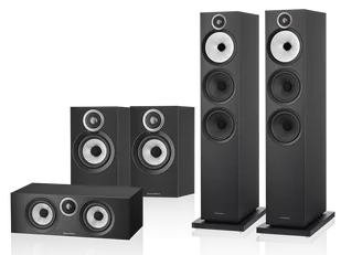 Bowers & Wilkins 603 S3 + 607 S3 + HTM6 S3 (czarny) - Głośniki i kolumny - miniaturka - grafika 1