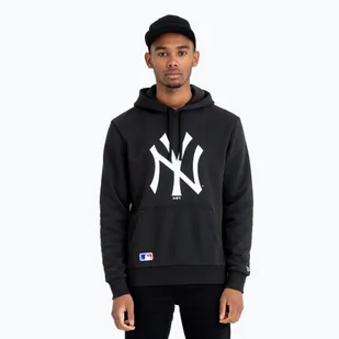 Bluza męska New Era NOS MLB Reguler New York Yankees Hoody black - Bluzy męskie - miniaturka - grafika 1