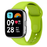 Akcesoria do smartwatchy - Pasek silikonowy Vanfone do Xiaomi Redmi Watch 3 Active, zielony - miniaturka - grafika 1