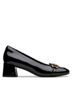 Czółenka - Clarks Czółenka Nyta45 Court 26181317 Czarny - miniaturka - grafika 1