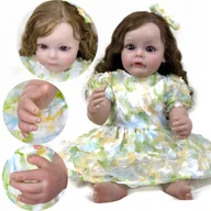 Lalki dla dziewczynek - Lalka jak żywa Reborn Cutie realistycznych silikonowych dla niemowląt 55cm - miniaturka - grafika 1