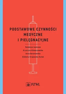 Podstawowe czynności medyczne i pielęgnacyjne - E-booki - nauka - miniaturka - grafika 1