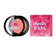Róże do policzków - CLARESA - CHEEKS TRICKS - Powder Blush - Róż prasowany - 4 g - 01 Charm - miniaturka - grafika 1