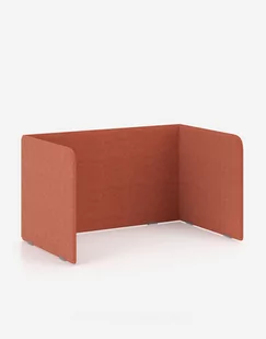 Panel nablatowy przegroda Privi Classic U/Z 80 cm na biurko - Inne meble biurowe - miniaturka - grafika 1
