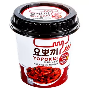 Young Poong Co., Ltd Yopokki, kluski ryżowe w ogniście ostrym sosie 140g - Young Poong 2370-uniw - Kuchnie świata - miniaturka - grafika 1