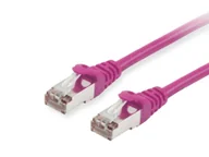 Patchcordy - Equip 615556 kabel sieciowy Fioletowy 40 m Cat6 S/FTP (S-STP) - miniaturka - grafika 1
