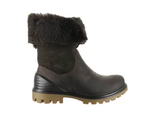 Buty zimowe damskie ECCO Tredtray brązowe_41 - Kozaki damskie - miniaturka - grafika 1