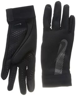 Nike Unisex młodzieżowe rękawiczki Acdmy Thermafit, czarne/czarne, M - Rękawiczki - miniaturka - grafika 1