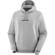Bluzy sportowe męskie - BLUZA SALOMON LOGO PULL OVER M C22199 - miniaturka - grafika 1