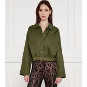 Kurtki damskie - GUESS Kurtka RIAN | Cropped Fit - miniaturka - grafika 1