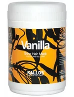 Maski do włosów - Kallos Vanilla nabłyszczajaca maska do włosów "1000 ml" - miniaturka - grafika 1