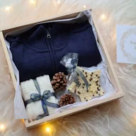Zestawy upominkowe - Zestaw prezentowy na święta - Wełniany - miniaturka - grafika 1