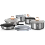 Zestawy garnków i patelni - Berlinger Haus ZESTAW GARNKÓW TYTANOWYCH MOONLIGHT BH-6102 BH-6102 - miniaturka - grafika 1
