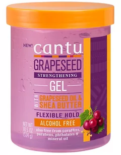Cantu, Żel do stylizacji włosów wzmacniający grapeseed, 524 g - Kosmetyki do stylizacji włosów - miniaturka - grafika 1