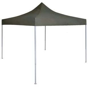 vidaXL Profesjonalny, składany namiot imprezowy, 2x2 m, stal, antracyt 48883 - Pawilony ogrodowe - miniaturka - grafika 1