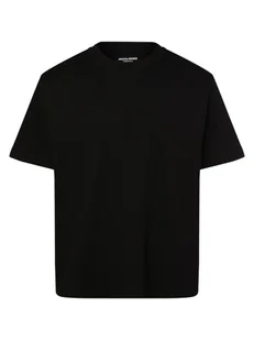Jack & Jones Koszulka męska - JJEUrban Edge Mężczyźni Bawełna czarny jednolity, S - Koszulki męskie - miniaturka - grafika 1
