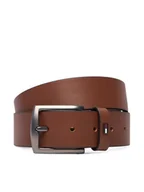 Paski - Tommy Hilfiger Pasek Męski Denton 3.5 Ext AM0AM13536 Brązowy - miniaturka - grafika 1