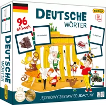 Deutsche worter - językowy zestaw edukacyjny Adamigo - Gry planszowe - miniaturka - grafika 1