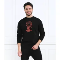 Bluzy męskie - Karl Lagerfeld Bluza | Regular Fit - miniaturka - grafika 1