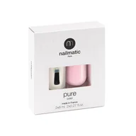 Lakiery do paznokci - Pure Nailmatic Zestaw NAILMATIC, color - Baza i lakier nawierzchniowy do paznokci 2 w 1 + ANNA - różowy, 16 ml - miniaturka - grafika 1
