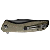 Noże - Nóż składany Civivi Baklash C801K green micarta - miniaturka - grafika 1