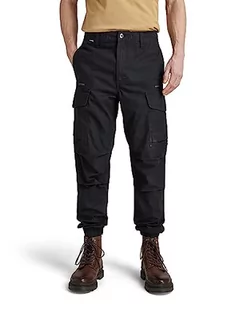 G-STAR RAW Spodnie dresowe męskie bojówki, Czarny (Caviar 9288-d301), 34W - Spodnie męskie - miniaturka - grafika 1