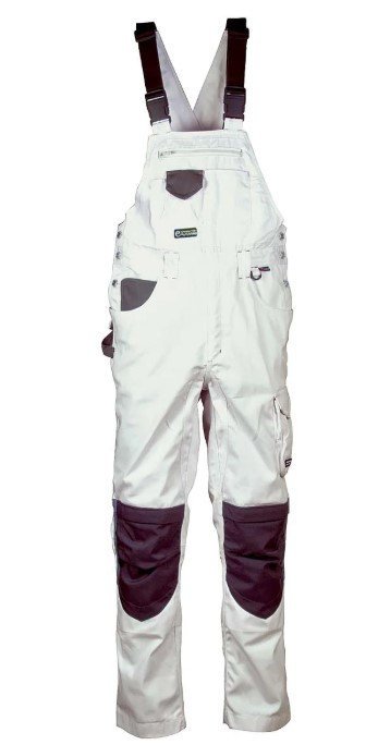 Ogrodniczki robocze Cofra Ginvera białe 64