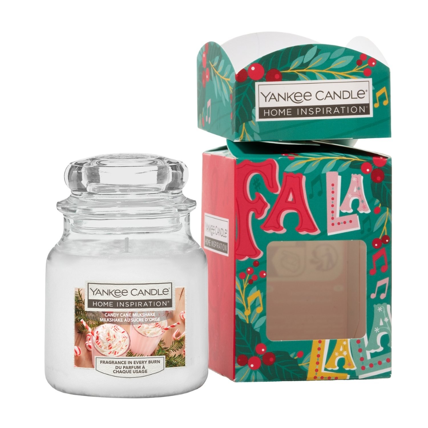 Yankee Candle Zestaw prezentowy: Świeca Candy Cane Milkshake