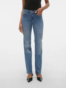 Vero Moda Dżinsy - Slim fit - w kolorze niebieskim - Spodenki damskie - miniaturka - grafika 1
