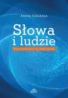 Podręczniki dla szkół wyższych - Słowa i ludzie - Cegieła Anna - miniaturka - grafika 1