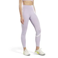Legginsy - Damskie Legginsy REEBOK ID TRAIN BIG LOGO TIGHT IC0185 – Fioletowy - miniaturka - grafika 1