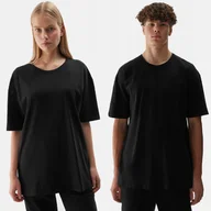 Koszulki i topy damskie - 4F T-SHIRT S MĘSKI DAMSKI UNISEX OVERSIZE TTSHU1657 AW24 - miniaturka - grafika 1