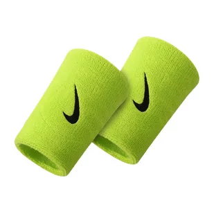 Nike, Frotka na nadgarstek, Doublewide Wristbands 710, seledynowa - Koszykówka - miniaturka - grafika 1
