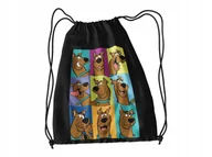 Torby szkolne - WOREK DO SZKOŁY WF/BUTY SCOOBY DOO + IMIĘ - miniaturka - grafika 1