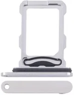 Części serwisowe do telefonów - SZUFLADKA TACKA KARTY SIM DO iPhone 16 Pro|16 Pro MAX BIAŁY - miniaturka - grafika 1